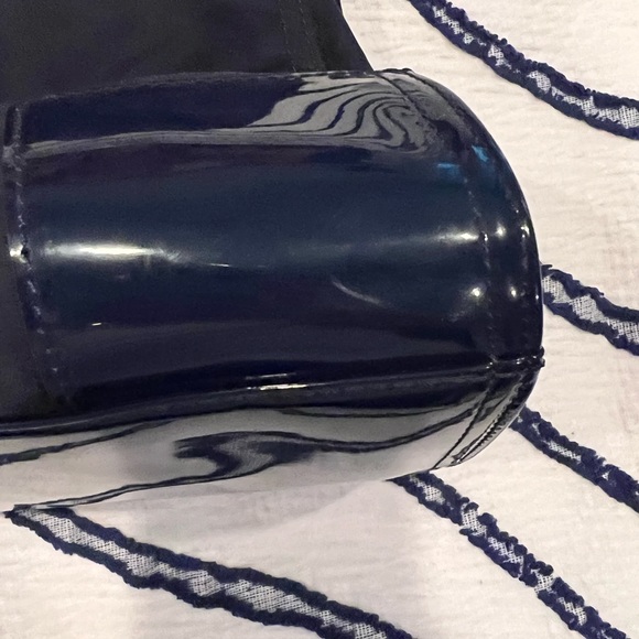 Tory Burch nylon  and patent navy tote - Picture 8 of 10